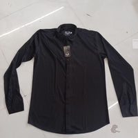 Men's Elegant Solid Long Sleeves Shirts (Pack of 4)