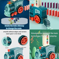 Train Toy Domino Set for Kids ? BPA-Free Plastic with Sound Effects�